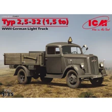 Немецкий легкий грузовик Typ 2,5-32 (1,5 ton) WWII German light truck(ICM35401): Производитель ICM