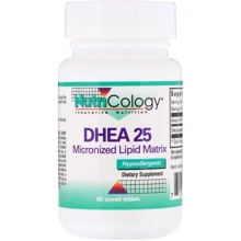 Nutricology DHEA 25 Micronized Lipid Matrix 60 Tabs (ARG-52820): Форма выпуска Таблетки