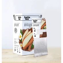 Чай Hello Tea ройбуш Яблуневий штрудель 20х3 г у фільтр-пакетах (4820230480092): undefined undefined