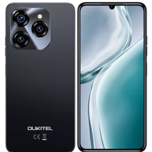 Смартфон Oukitel C50 8/128GB Black: Дисплей 6.8" IPS (1600х720) / 260 ppi