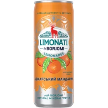 Лимонад Borjomi Limonati Аджарский мандарин 0.33 л (4860019003043): Объем, л 0.33