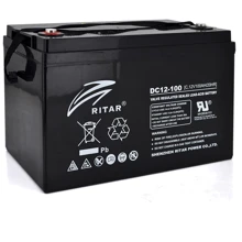 Ritar AGM 12V-100Ah (DC12-100): Тип Аккумулятор