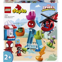 Конструктор LEGO DUPLO Marvel Человек-паук и его друзья: приключения на ярмарке (10963): Серия DUPLO