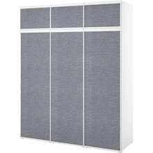 Шкаф с 6 раздвижными дверцами ІКЕА PLATSA 180х57х221 см (094.941.58): undefined undefined