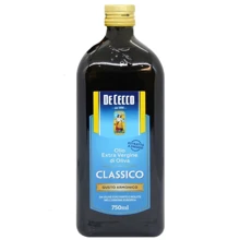 Оливковое масло De Cecco Extra Vergine Classico, 0.75 л (WT4201): Объем 0.75 л