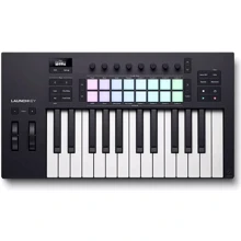 MIDI клавиатура NOVATION Launchkey 25 MK4 (236476): Механика Динамическая