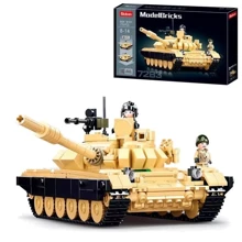 Конструктор Sluban Model Bricks Танк 2 у 1 (M38-B1011): Виробник Sluban
