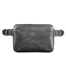 Сумка поясна BlankNote DropBag minі (Графіт) - чорна (BN-BAG-6-g): Стать унісекс