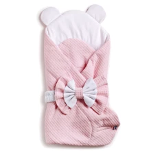 Конверт-плед Twins Waffle Bear с декором 80x80 см розовый (9015-TWBD-24): Производитель Twins