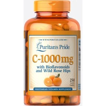 Puritan's Pride Vitamin C-1000 mg with Bioflavonoids & Rose Hips 250 caps: Тип Витамин C