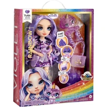 Игровой набор с куклой Rainbow High серии Classic - Виолетта (со слаймом) (120223): Возраст от 4 лет