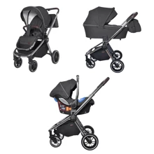 Универсальная коляска 3 в 1 Carrello Epica CRL-8510/1 Space Black + дождевик: Тип коляски Универсальная коляска (3-в-1)