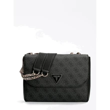Женская сумка через плечо Guess Cordelia Logo CNVRTBL Xbdy Flp темно-серая (HWBG8377210-CLO): Пол Женский
