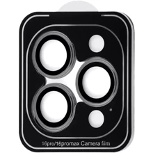 Защитное стекло для iPhone Proove Tempered Glass Achilles Black for Camera iPhone 16 Pro / 16 Pro Max: Тип защиты экрана на камеру