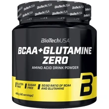 Аминокислота для спорта BioTechUSA BCAA + Glutamine Zero 480 g /40 servings/ Lemon: Вкус Лимон