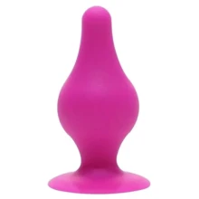 Анальная пробка SilexD (Model 2 size XS) Pink двухслойная, силикон+Silexpan: Для кого Унисекс