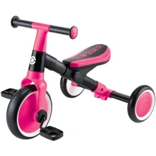 Велосипед детский Globber Learning Trike 2в1 фуксия (735-110): Тип 3х колесный велосипед