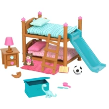Игровой набор Li'l Woodzeez Двухэтажная кровать для детской комнаты (6169Z): Производитель Li`l Woodzeez