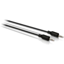 Кабель Philips Audio Cable AUX 3.5mm Jack 3m Black (SWA2533W/10): Тип Mini-jack 3.5mm M - Mini-jack 3.5mm M