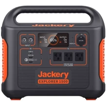 Зарядна станція Jackery Explorer 1534Wh 1800W Black/Orange: Ємність акумулятора, Вт/год 1534