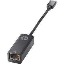 Адаптер HP Adapter USB-C to Ethernet (V7W66AA): Цвет черный
