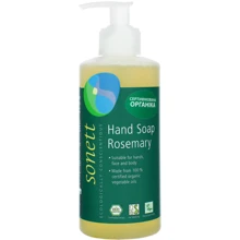 Sonett Hand soap Rosmarin 300 ml Органическое жидкое мыло: Назначение Очищение