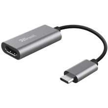 Адаптер Trust Adapter USB-C to HDMI Silver (23774): Колір сріблястий