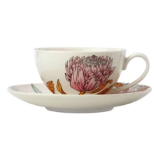 Чашка для кави з блюдцем Maxwell & Williams WARATAH 200 мл (II0083): Тип Чашка с блюдцем