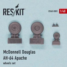 Смоляные колеса RESKIT для вертолета AH-64 "Apache" RS48-0081: Производитель RESKIT