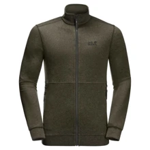Толстовка Jack Wolfskin Finley Jacket 1708301-4144 50 хаки на молнии: Вид Толстовки