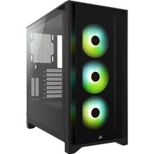 Корпус Corsair iCUE 4000X RGB Tempered Glass Black (CC-9011204-WW): Форм-фактор материнської плати ATX/MicroATX/Mini-ITX