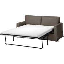 2-местный раскладной диван ІКЕА HYLTARP Серо-коричневый грансель (s09489581): undefined undefined