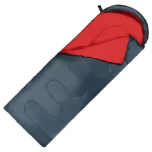 Спальный мешок SportVida R Navy Green/Red (SV-CC0063): Тип одеяло с капюшоном