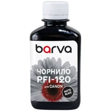Чернила Barva Canon PFI-120/PFI-710 MBK 180 мл, Pigm. (C120-893): Цвет Black Matte