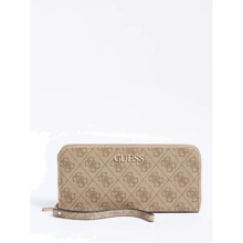 Жіночий гаманець Guess темно-бежевий (SWSS7455460-LTL): Стать Женский