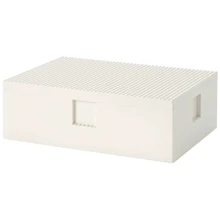 Коробка LEGO з крышкой ІКЕА BYGGLEK 35х26х12 см (10354208): undefined undefined