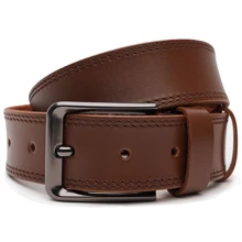 Чоловічий ремінь Borsa Leather коричневий (V1125FX55-brown): Стать Мужской