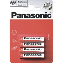 Panasonic AAA R03 RED ZINK 4шт (R03REL/4BP): undefined undefined