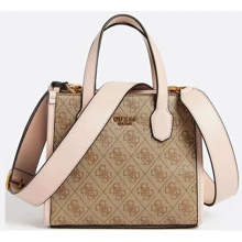 Жіноча сумка тоут GUESS SILVANA 2 CMPRTMNT MINI TOTE світло-коричнева (HWSN8665770-LLR): Стать Женский