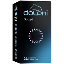 Презервативи DOLPHI Dotted, 24 шт: Тип Для максимального захисту