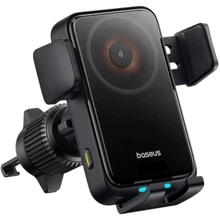 Держатель Baseus Car Holder Air Vent Wisdom Pro Wireless Charger 15W Black (C40381501123-00) for Apple iPhone 16 I 15 I 14 I 13 I 12 series: Производитель Baseus