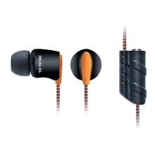Наушники REAL-EL Z-1700 Black/Orange: Тип конструкции вакуумные