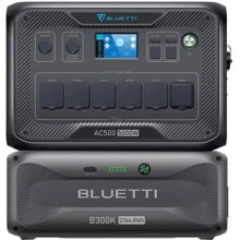 Зарядна станція Bluetti AC500 5000W + Home Battery Backup B300K 2764.8Wh UA: Ємність акумулятора, Вт/год 2764.8