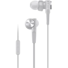 Наушники Sony MDR-XB55AP White: Тип конструкции вакуумные