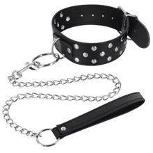 Ошейник с поводком Fetish Tentation Rivets and Leash: Производитель Fetish Tentation