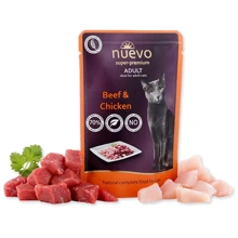 Влажный корм Nuevo Adult с курицей и говядиной 85 г (95205 (758)): Тип Влажный корм