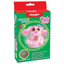 Масса для лепки Paulinda Super Dough Circle Baby Собака заводной механизм, розовая (PL-081177-5): Производитель PAULINDA