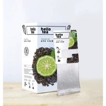 Чай Hello Tea чорний Ерл Грей 20х2 г у фільтр-пакетах (4820208950091): undefined undefined