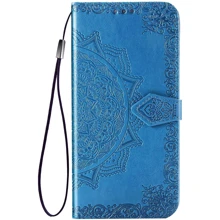 Чехол для телефонов Mobile Case Book Cover Art Leather Blue for TECNO POP 4: Совместимость TECNO POP 4 (BС2)