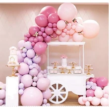 Украшение помещений Фотозона из воздушных шаров T-8921 Happy birthday Розовый бум: undefined undefined